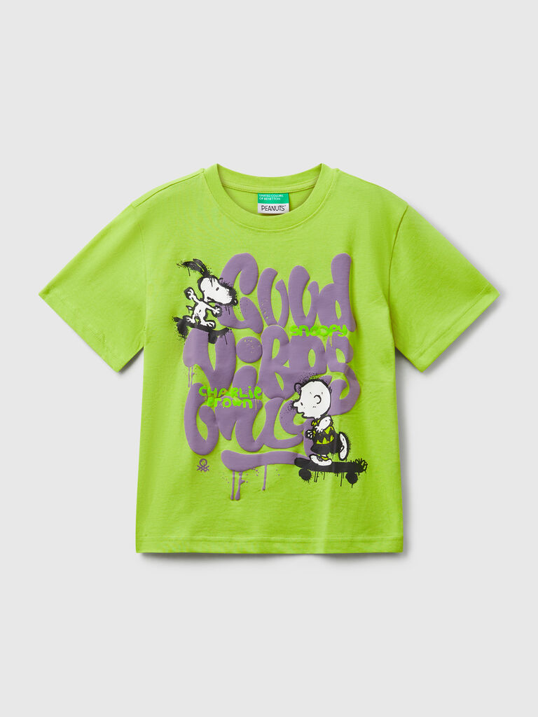 Regular fit t-shirt with &copy;Peanuts print