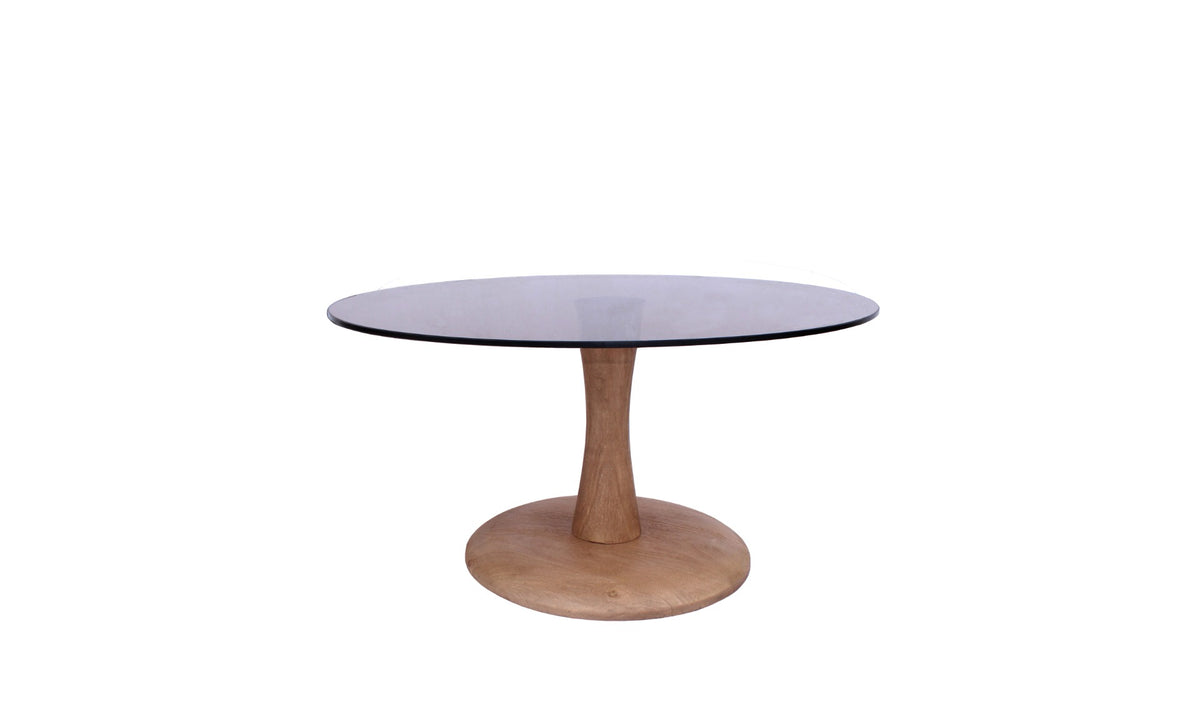 Brix bijzettafel Faye - bruin - 75x75x30
