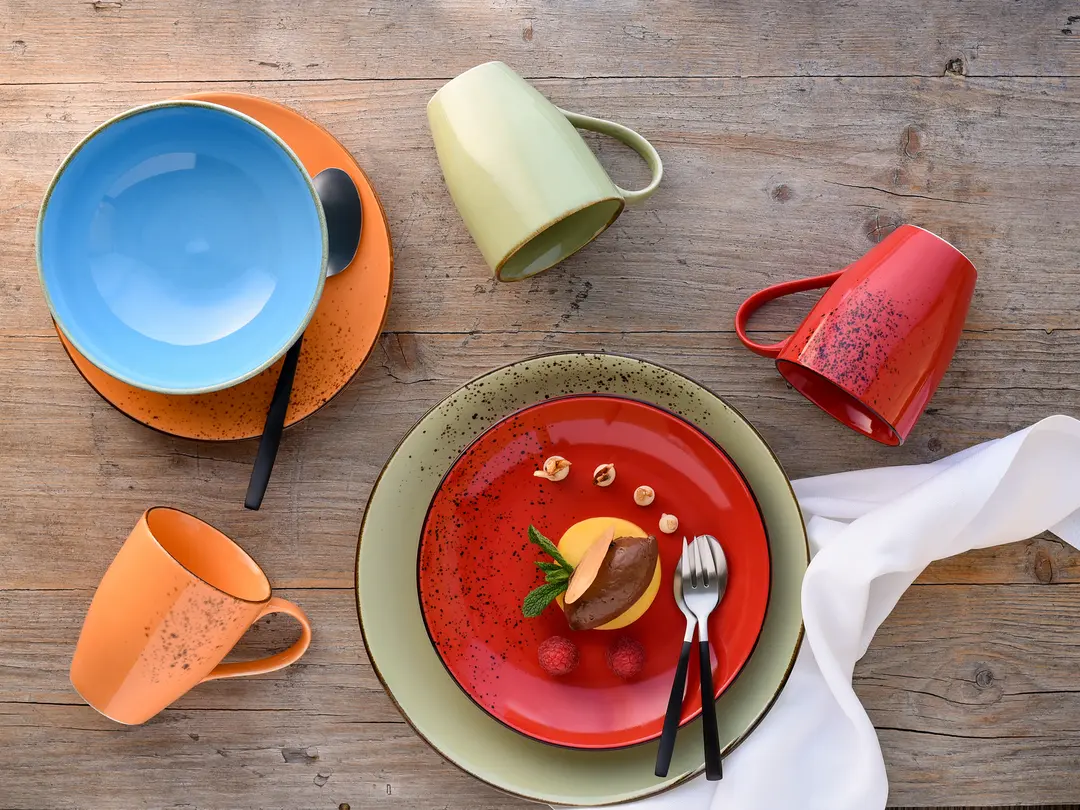 Geschirrset 16-teilig Mediterran