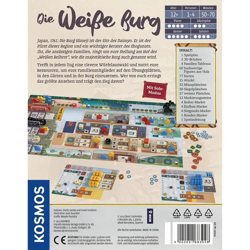 Brettspiel Die Weisse Burg