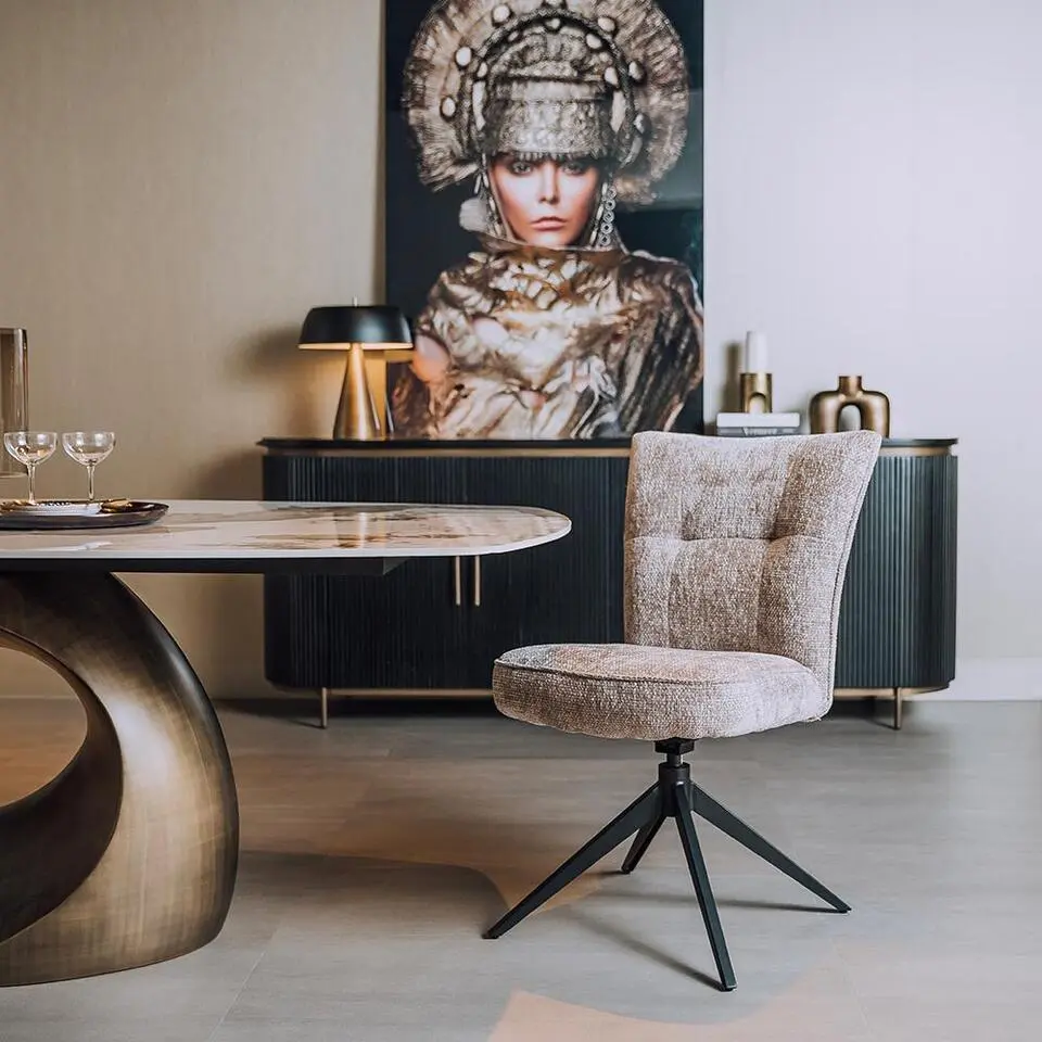 Tower Living - Bardi draaistoel - beige