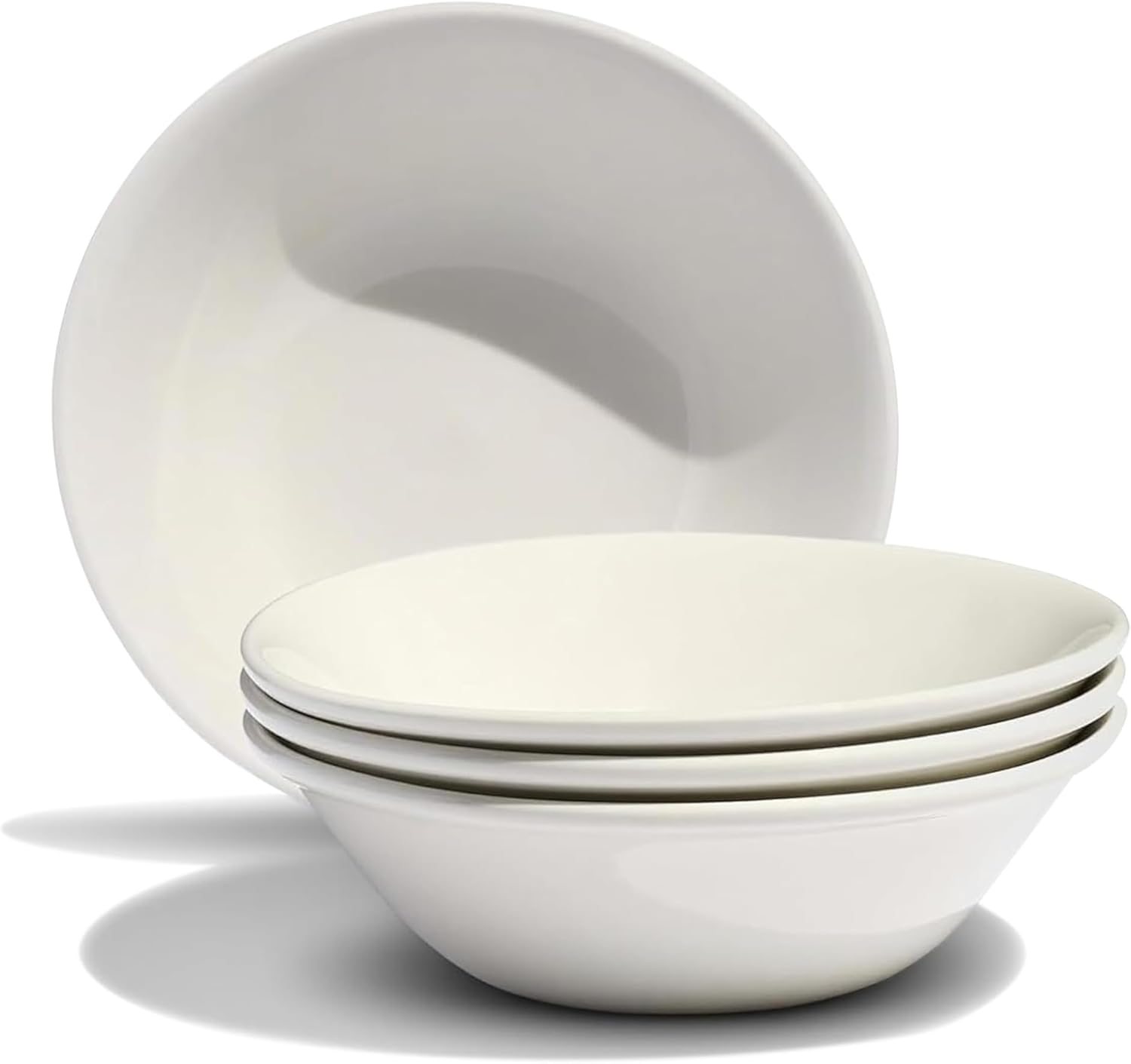 Made In Cookware | Set of 4 | Side Bowls | White | Porcelain | Crafted in England