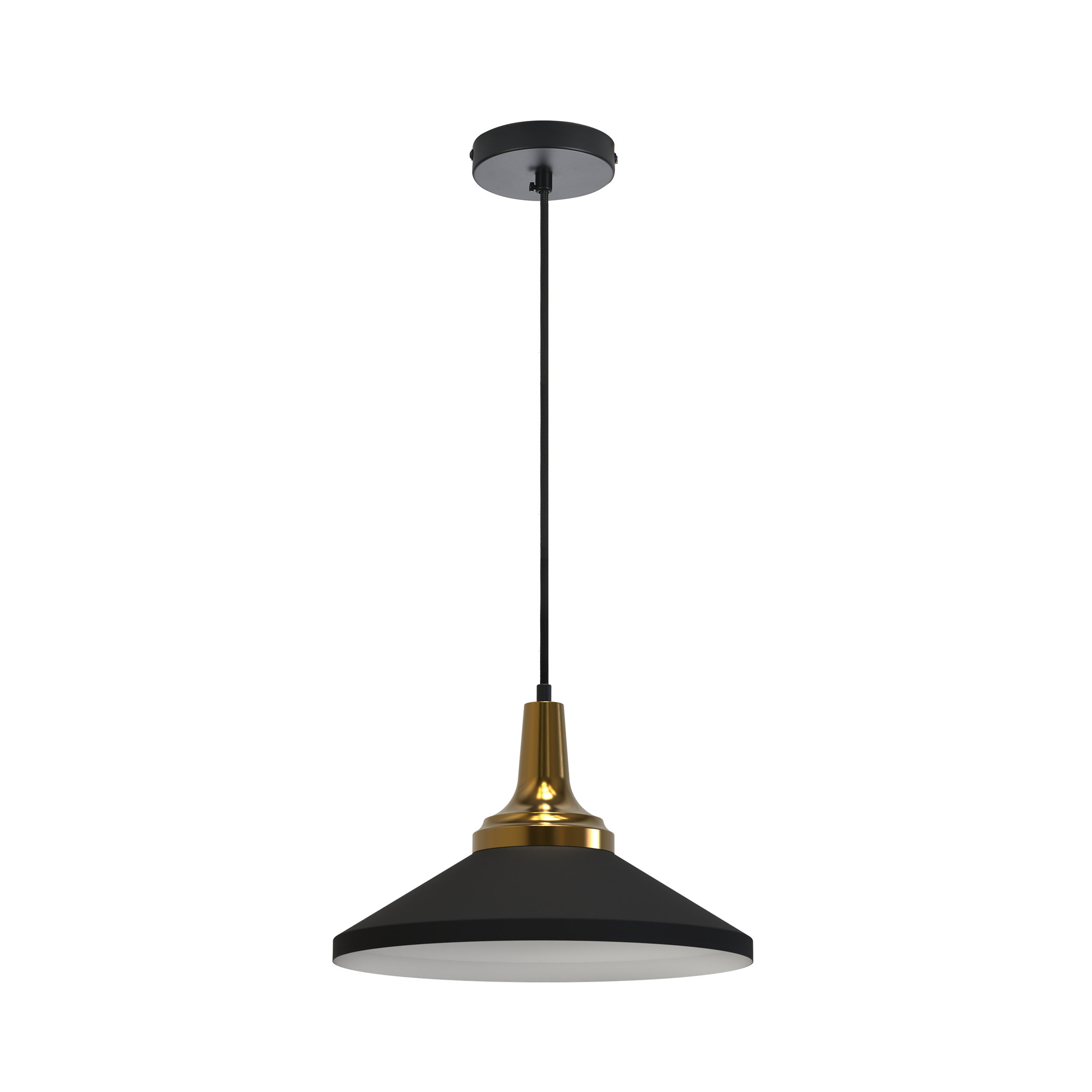 Lampa wisząca LL MORVIK E27 PL 66724 LightLogic złoty czarny 1szt.