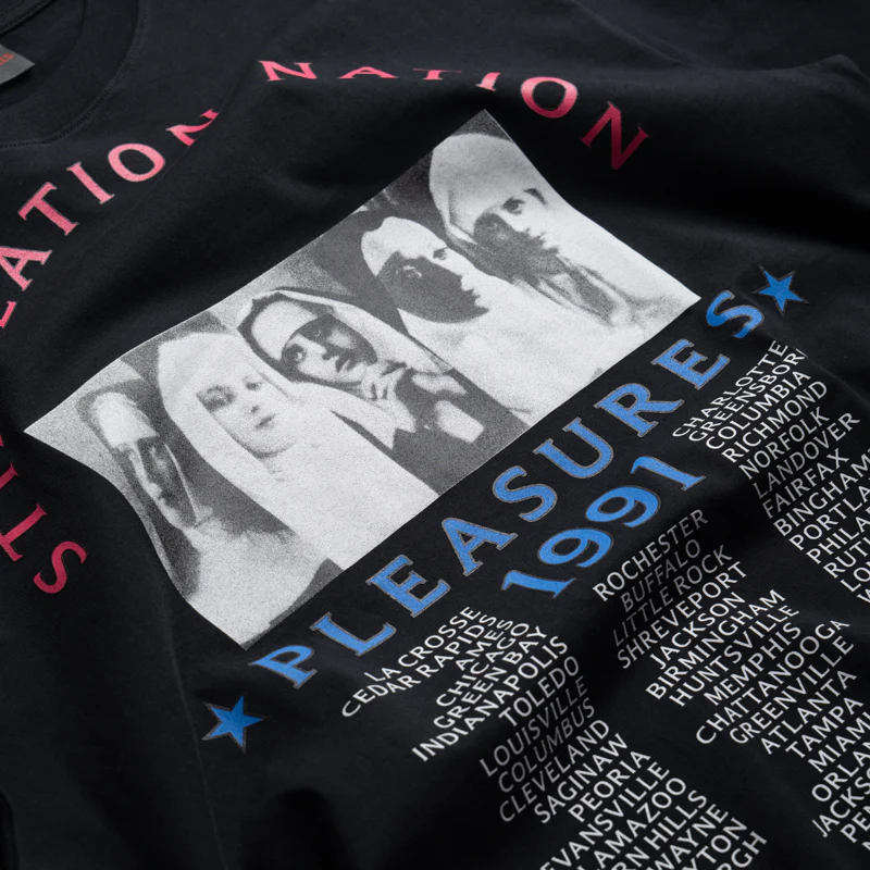 Pleasures Stimulation Tee - Black