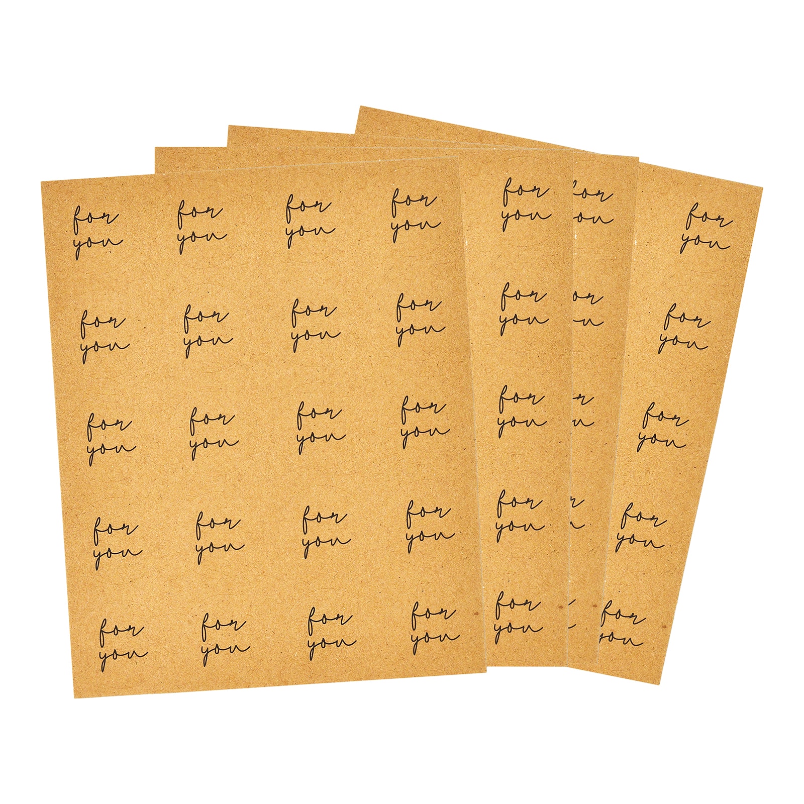 Sticker-Set For You Beige,L 245 x B 170 mm, 80 Stück