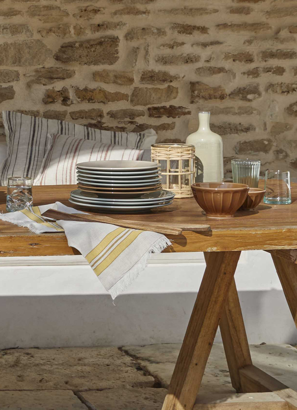 ASSIETTE à DESSERT EN FAÏENCE LICHEN