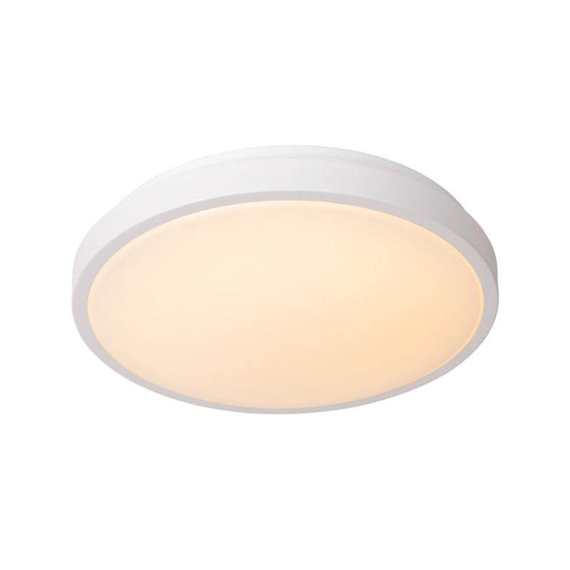 Plafonnier Dasher blanc IP44 1150 lm 18 W LUCIDE
