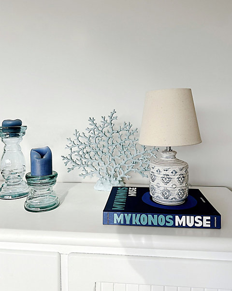 Lampe à poser ROSANNA Céramique Beige