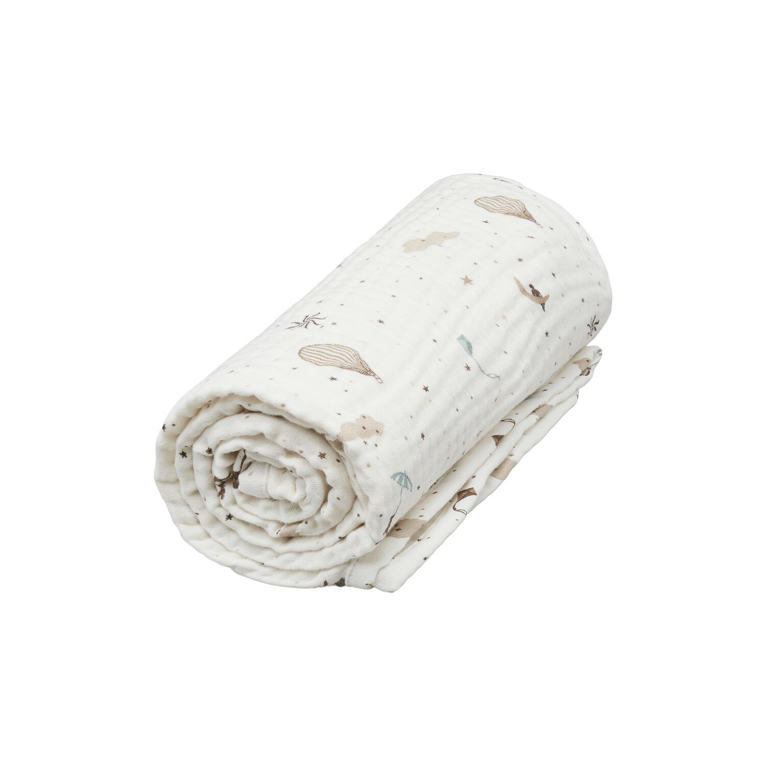 Muslin babyt&aelig;ppe, dreamland
