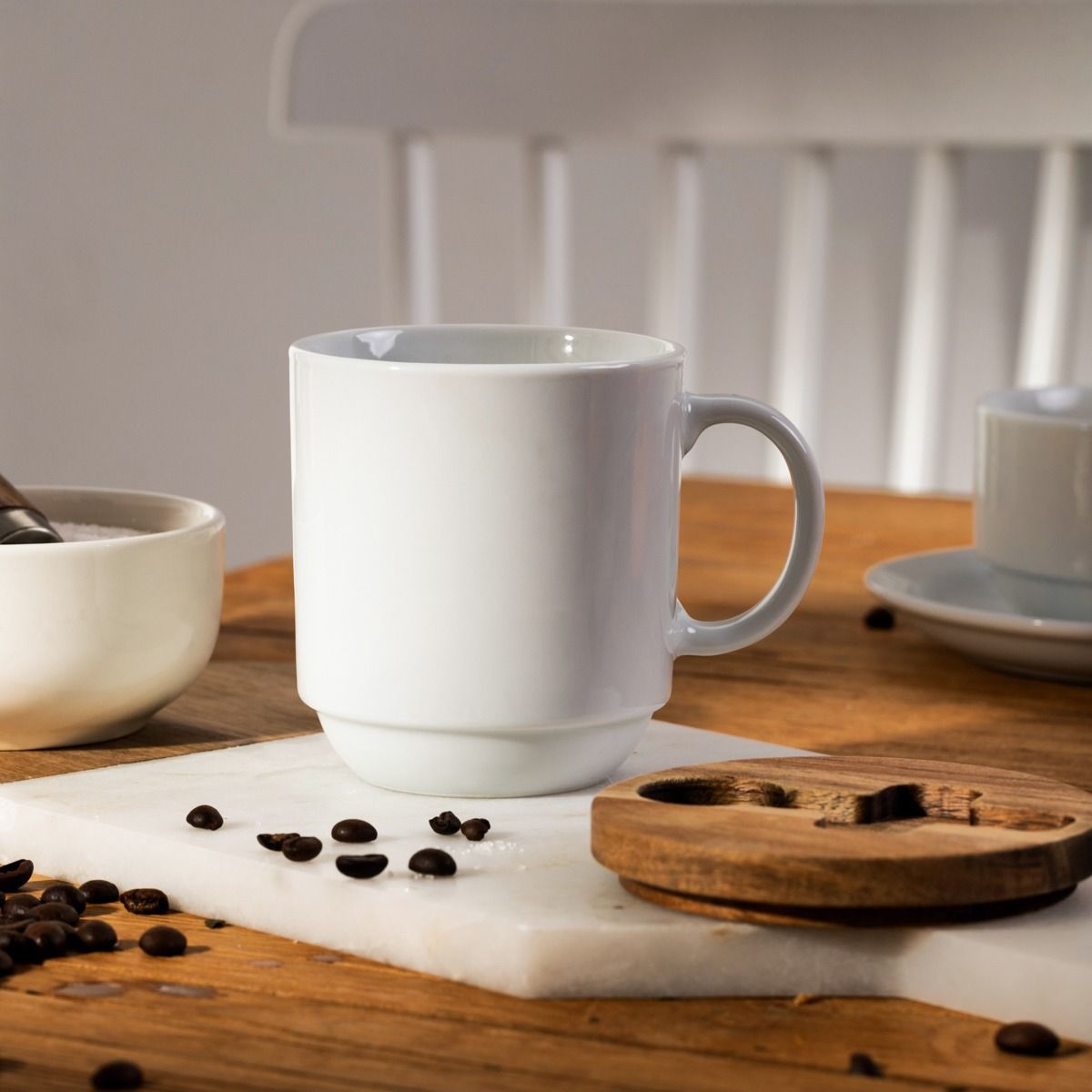 Kubek VIENNA biały 300 ml