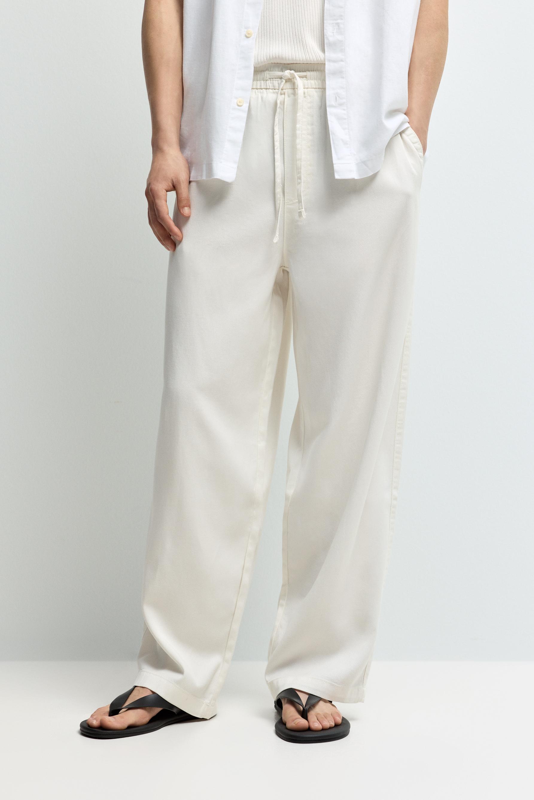 Pantalón jogger relaxed fluido