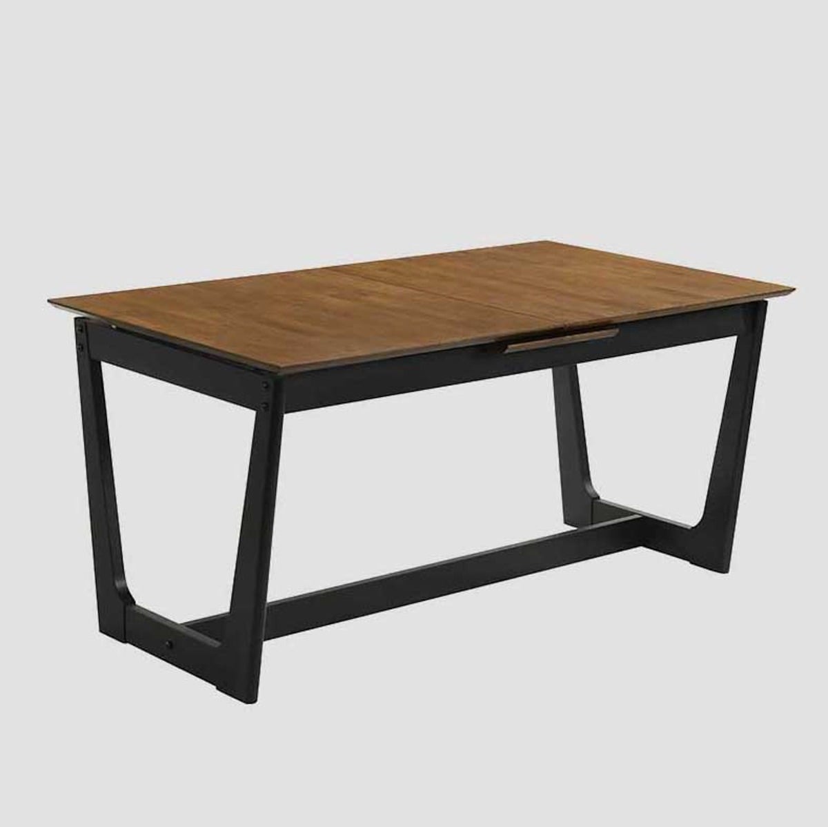 Stół PAHKEL z drewna kauczukowego rozkładany 160-195x90x76 cm