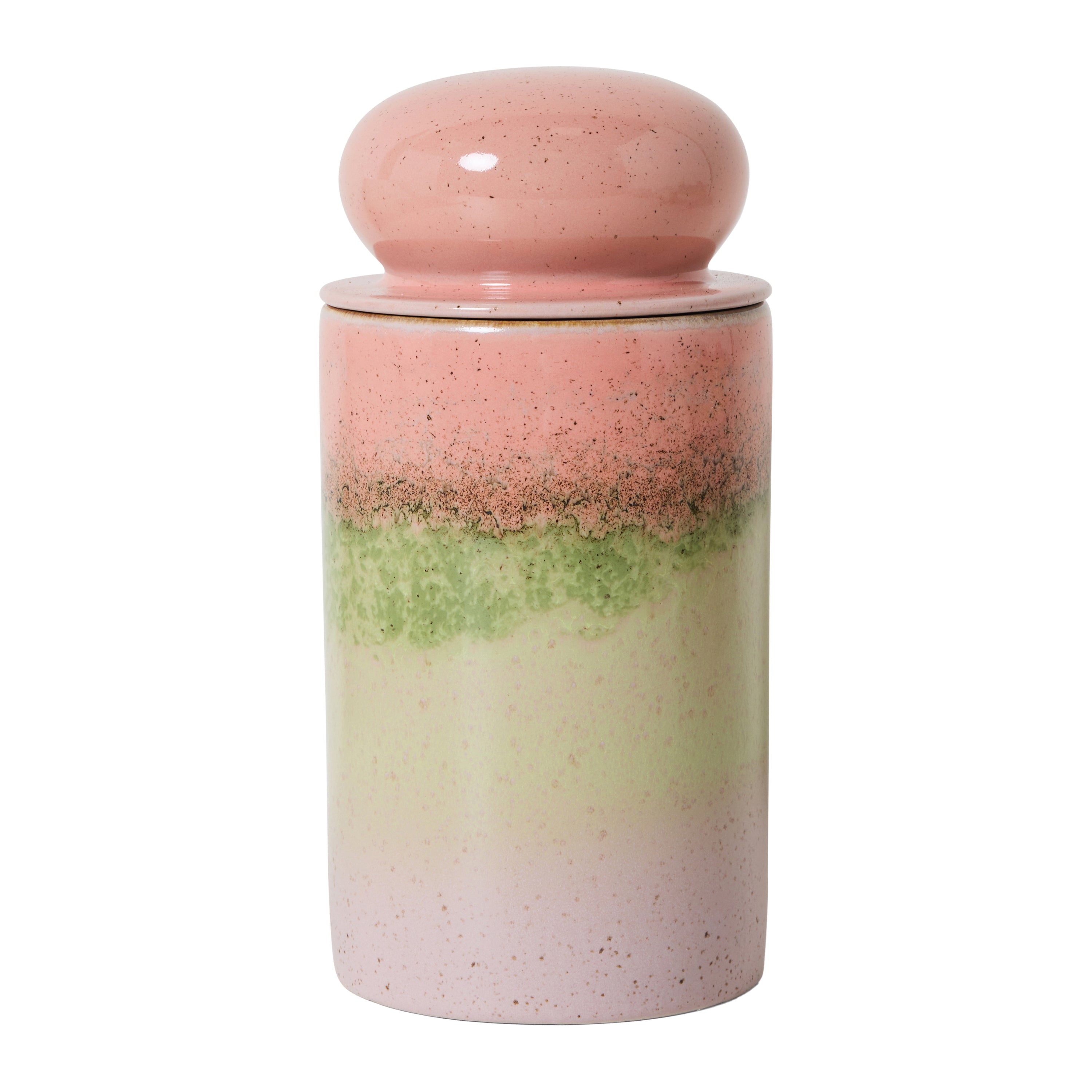 HKliving 70's Ceramics Voorraadpot - Glaze