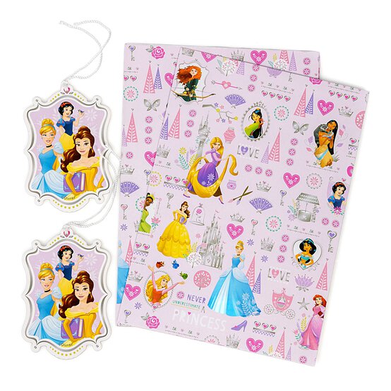 Disney Princess Gift Wrap Set