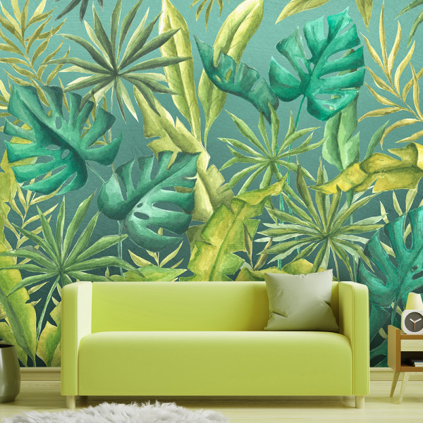 Feeby Fototapeta, Liście Monstera 150x105