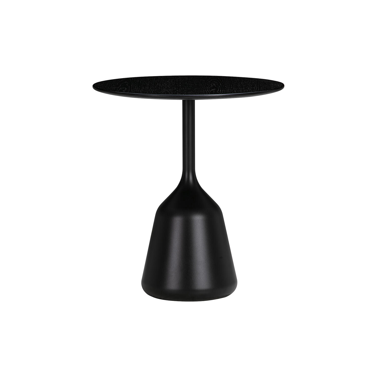 Coin Side Table, black oak
