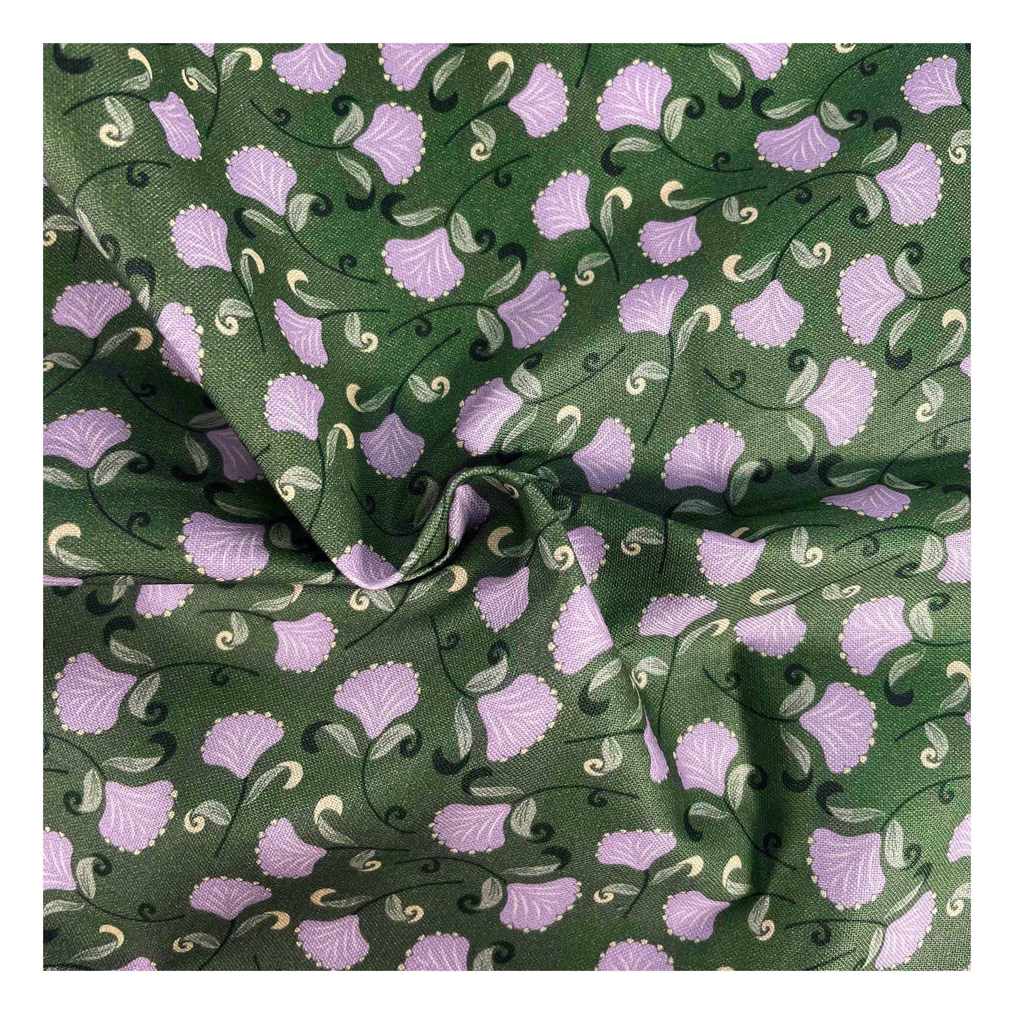 WI Floral Fancy Forest Cotton Fabric by the Metre