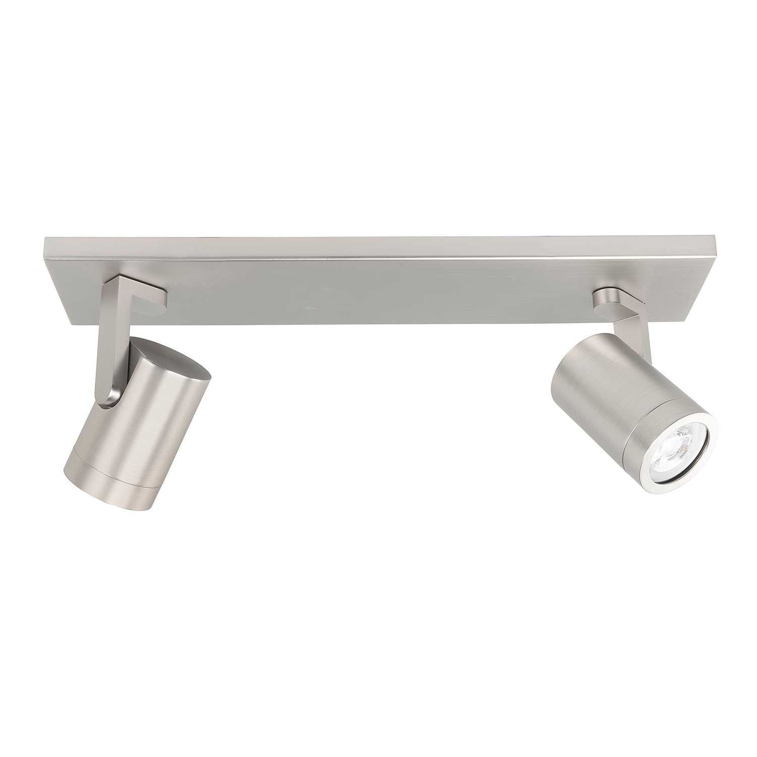 Highlight spot HALO - 2 lichts - 40 x 15  cm - mat-chroom