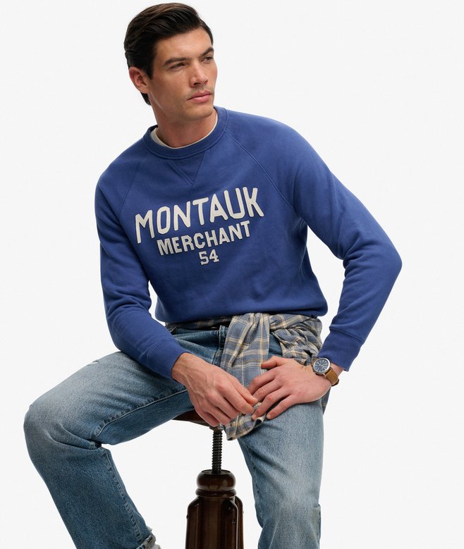 Merchant Vintage Applique Sweatshirt