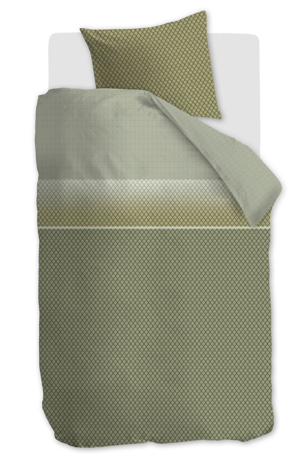 Beddinghouse Riven - 140 x 200/220 cm - Groen
