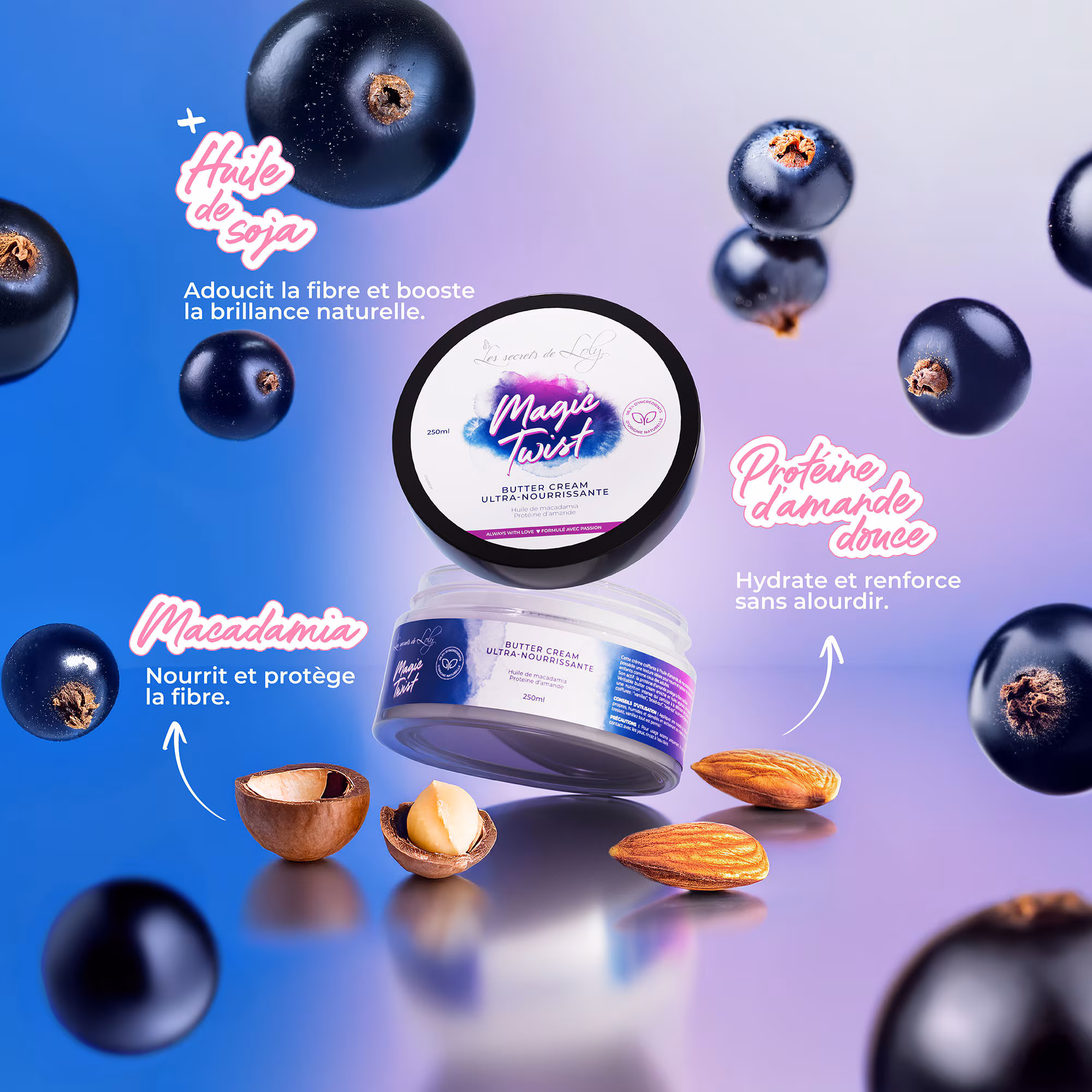 MAGIC TWISTUltra-nourrissante huile de macadamia