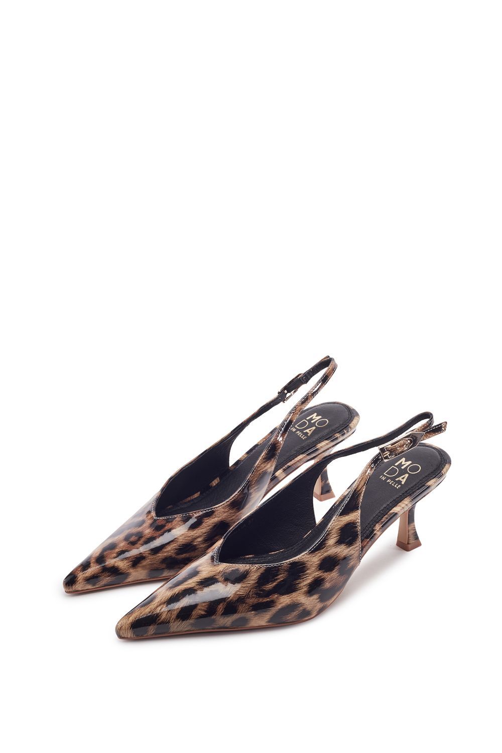 Moda In Pelle Gallia' Patent Court Shoes