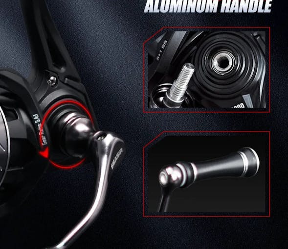 NNEOBA Stream 1000 Spinning Reel Carbon Drag Washers Black