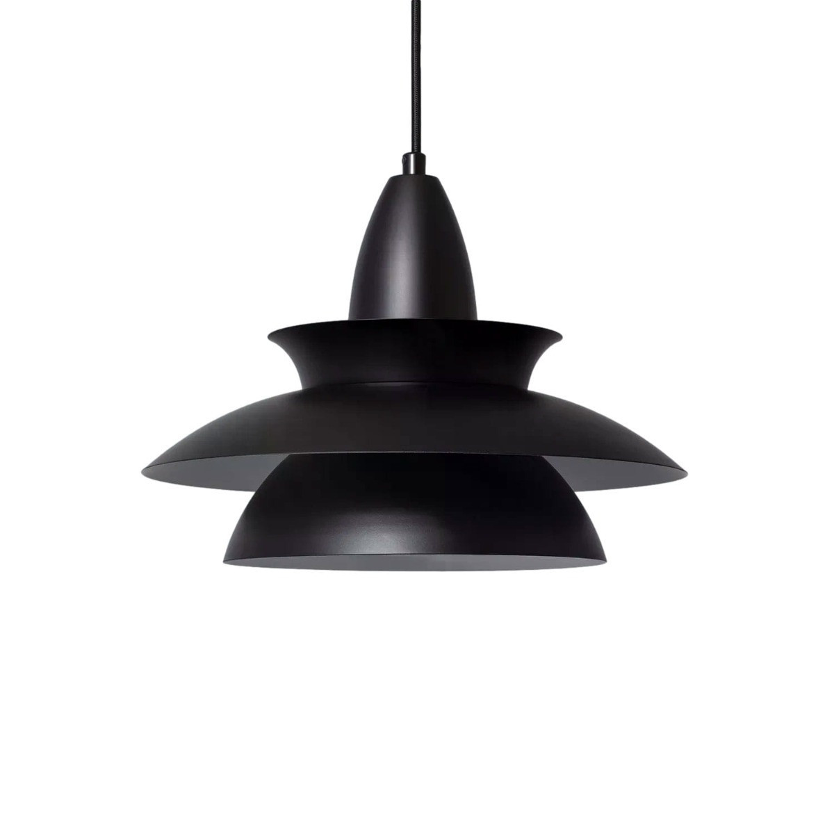 Lampa wisząca czarno-biała luppo 1xE27x20W wym: 170x33,5x33,5 cm Abruzzo