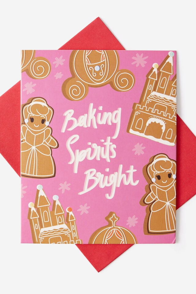 Cinderella Christmas Card