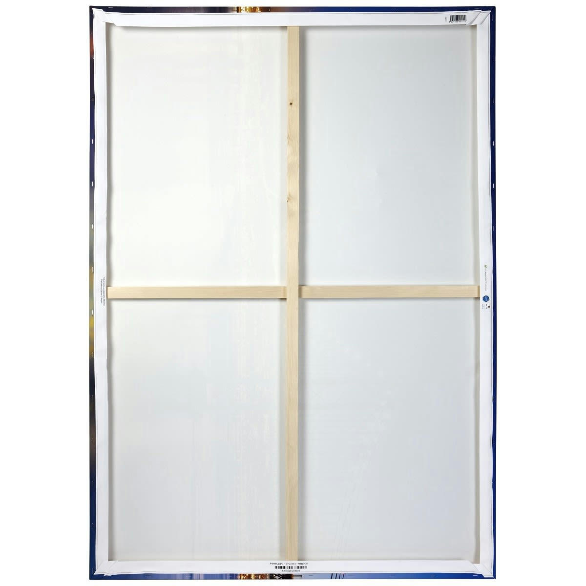 ILLUSTRATION - Tableau sur toile feuilles vertes 100x140 cm