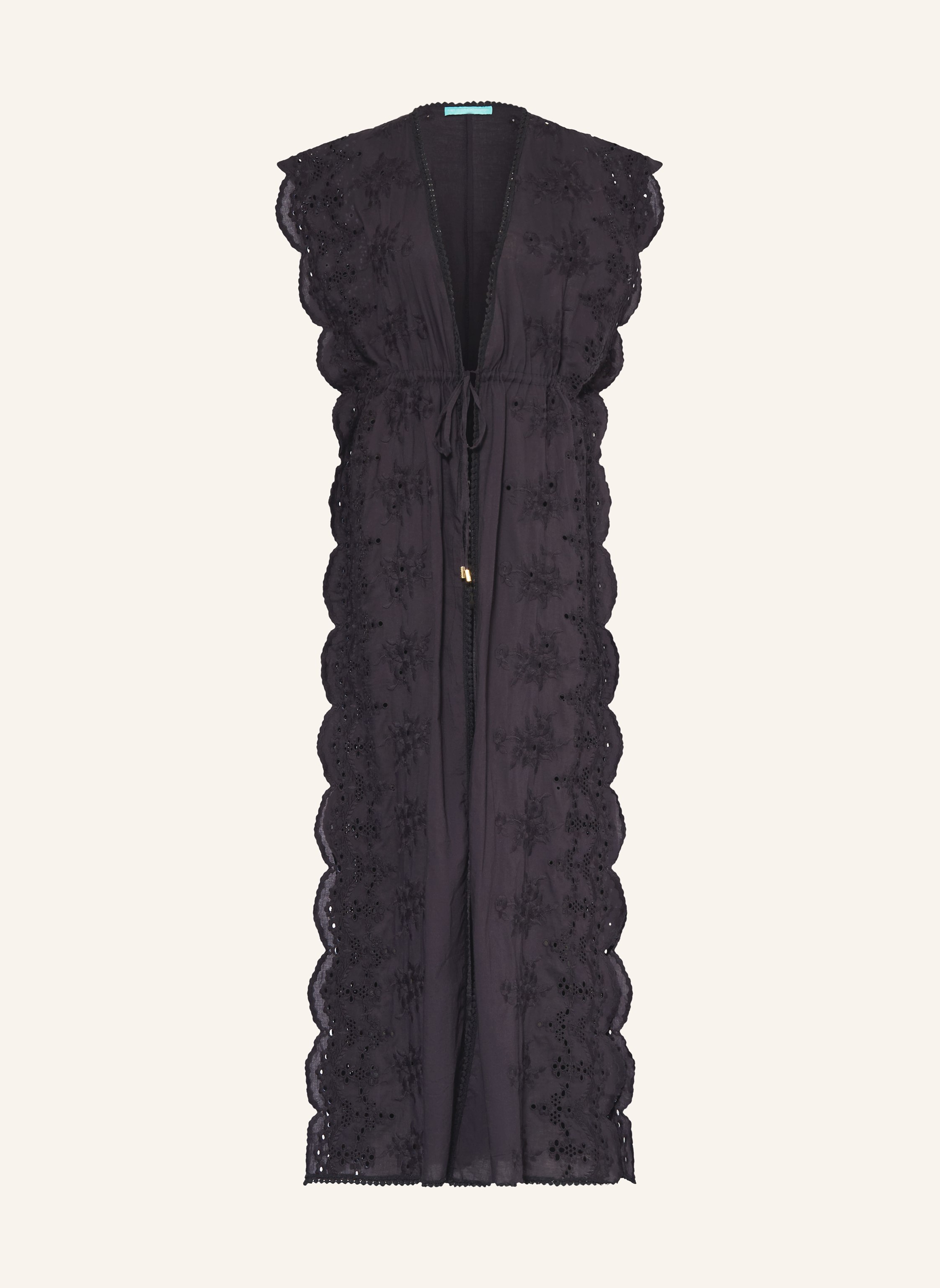 MELISSA ODABASH Kaftan TALITHA aus Lochspitze