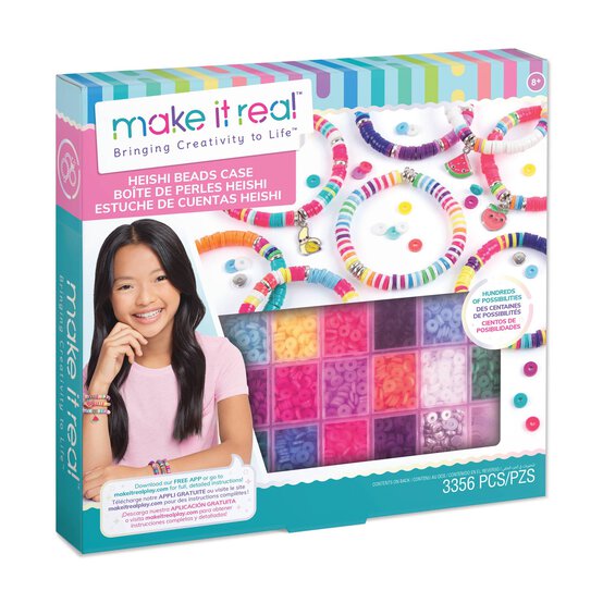 Make It Real Heishi Beads Case