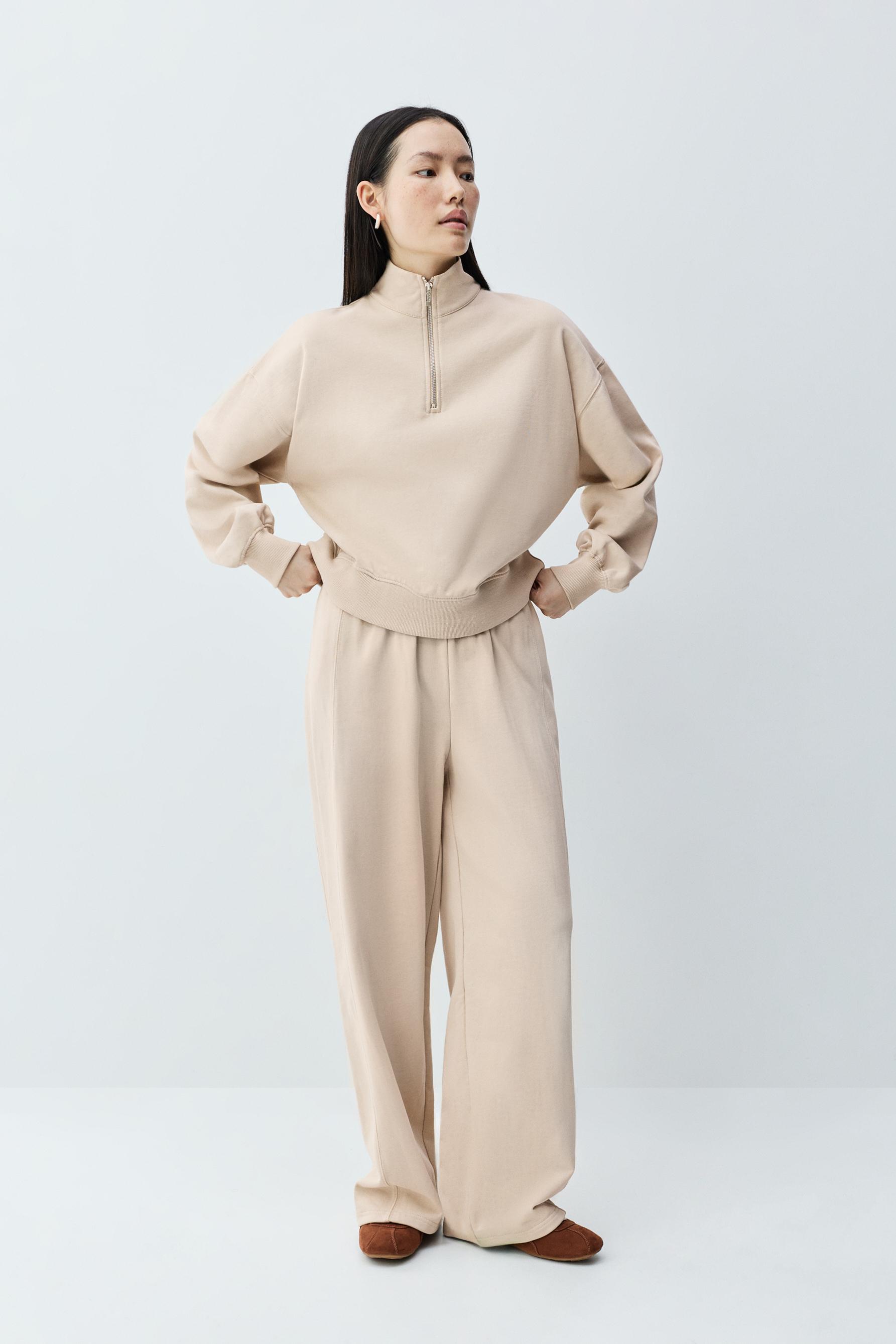 Pantalón básico wide leg