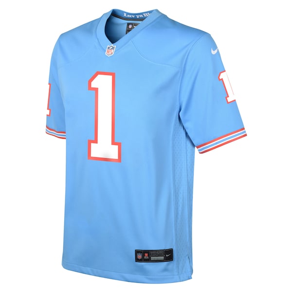 Cameron Ward Tennessee Titans Nike Youth Alternate Game Jersey - Light Blue