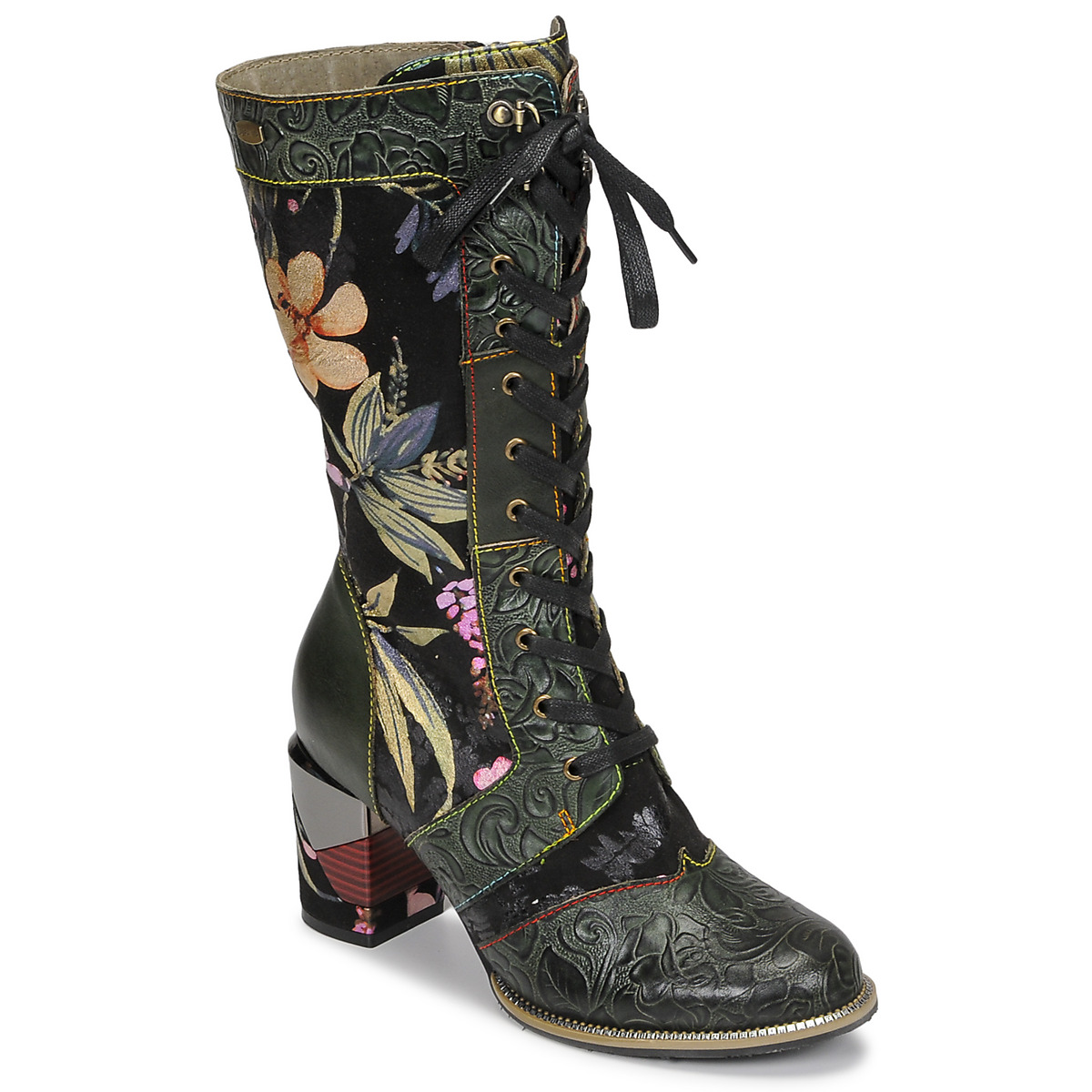 Laura Vita - MAEVAO - Black / Multicolour