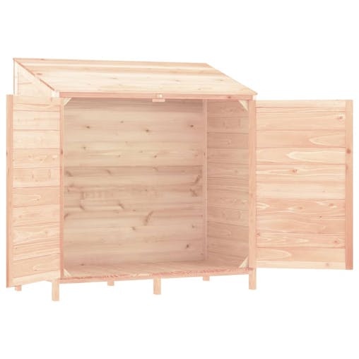 NNEVL Garden Shed 102x52x112 cm Solid Wood Fir