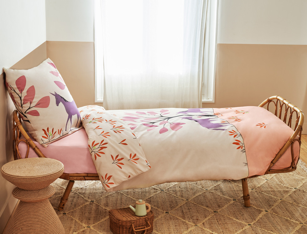 Drap-housse enfantRêve de licornes