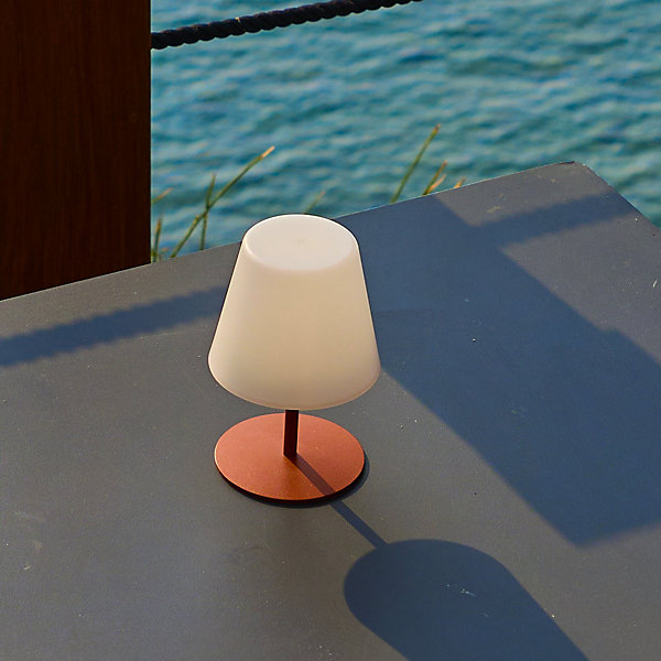 Lampe de table TWINS Terracotta H16cm