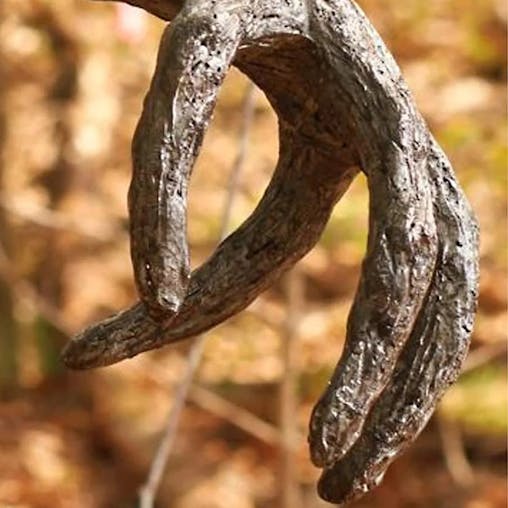 NNEOBA Halloween Tree Demon Face Garden Statue