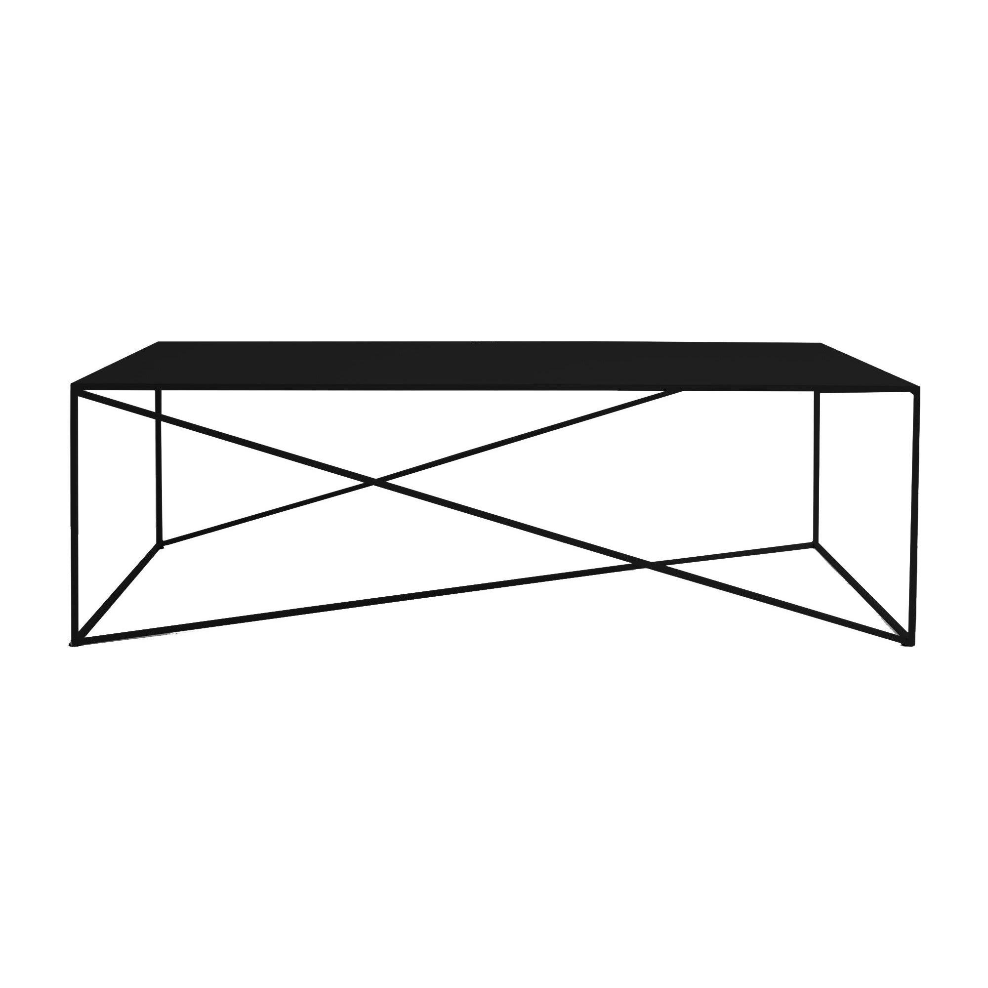 MEMO - Table basse Métal Noir