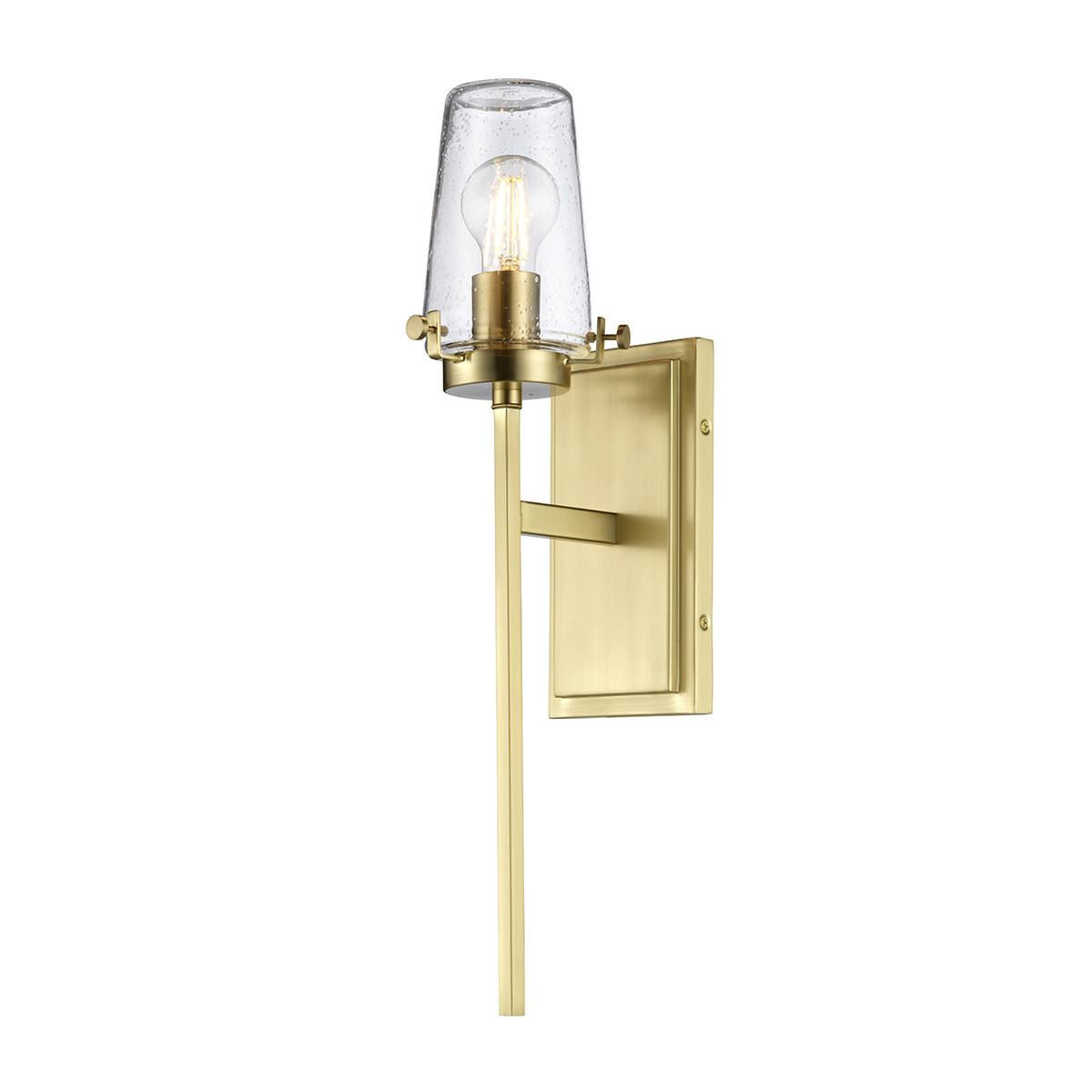 Kinkiet złoty Alton 1xE27x40W wym:56,1x12,7x18,9cm IP44 Kichler