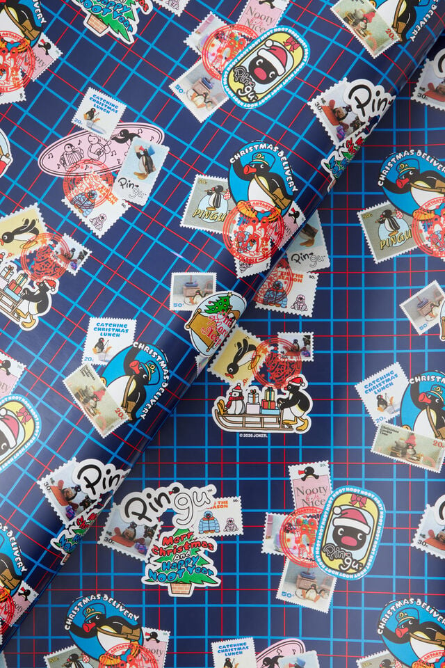 Pingu Wrapping Paper Roll