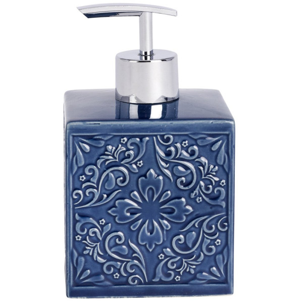 Dozownik do mydła CORDOBA DARK BLUE - 500 ml, WENKO