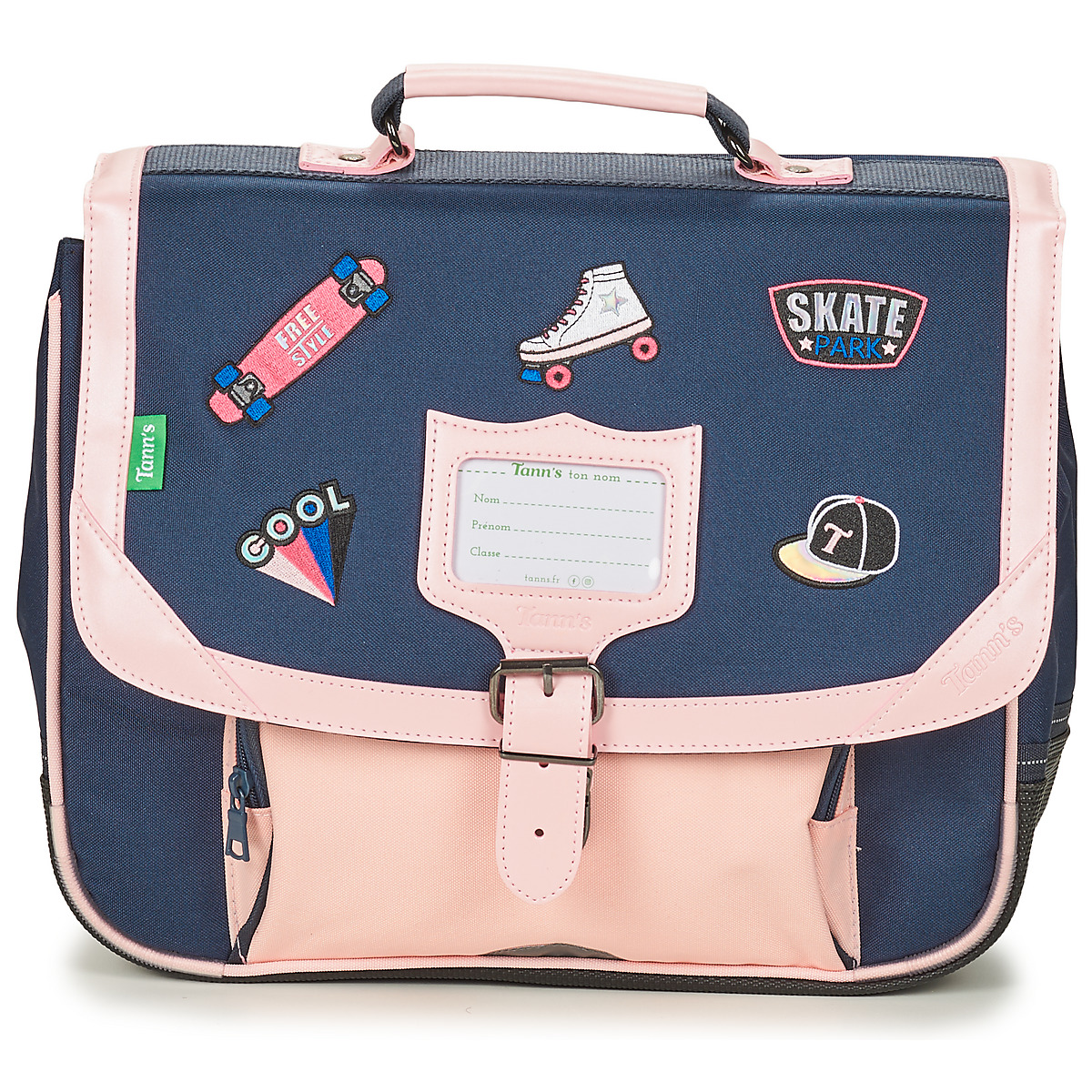 Tann's - LILY CARTABLE 35CM - Marine / Pink