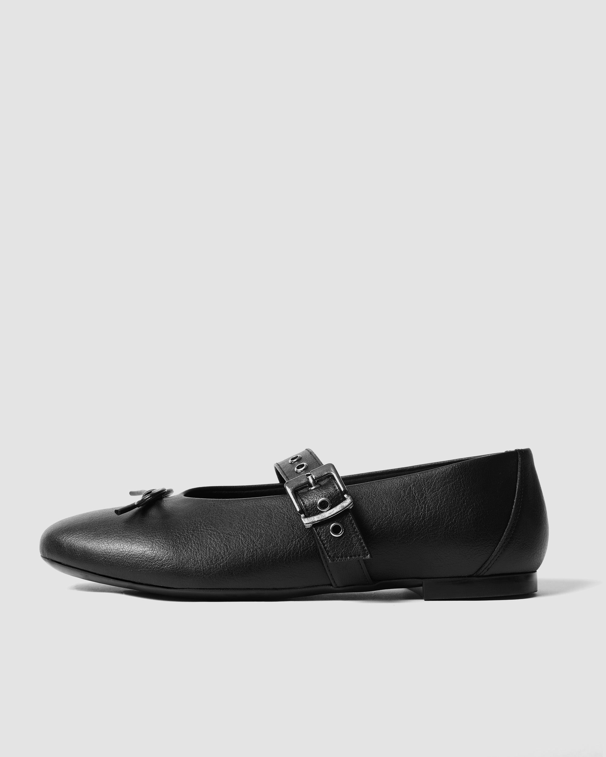 BOHEMA - Mara Pumps Czarne, ze skóry roślinnej, polska rodzinna marka