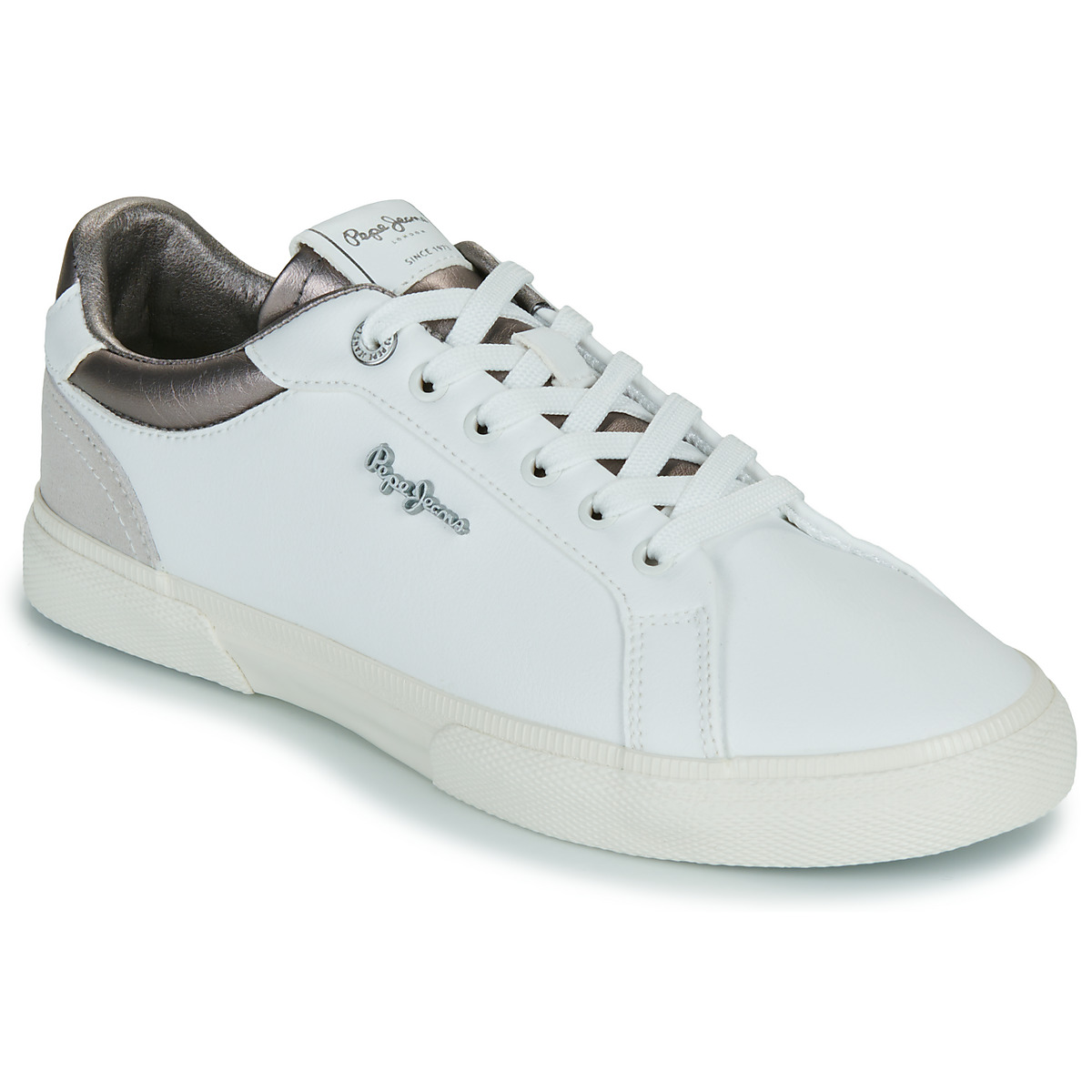 Pepe jeans - KENTON COURT W - White / Gold
