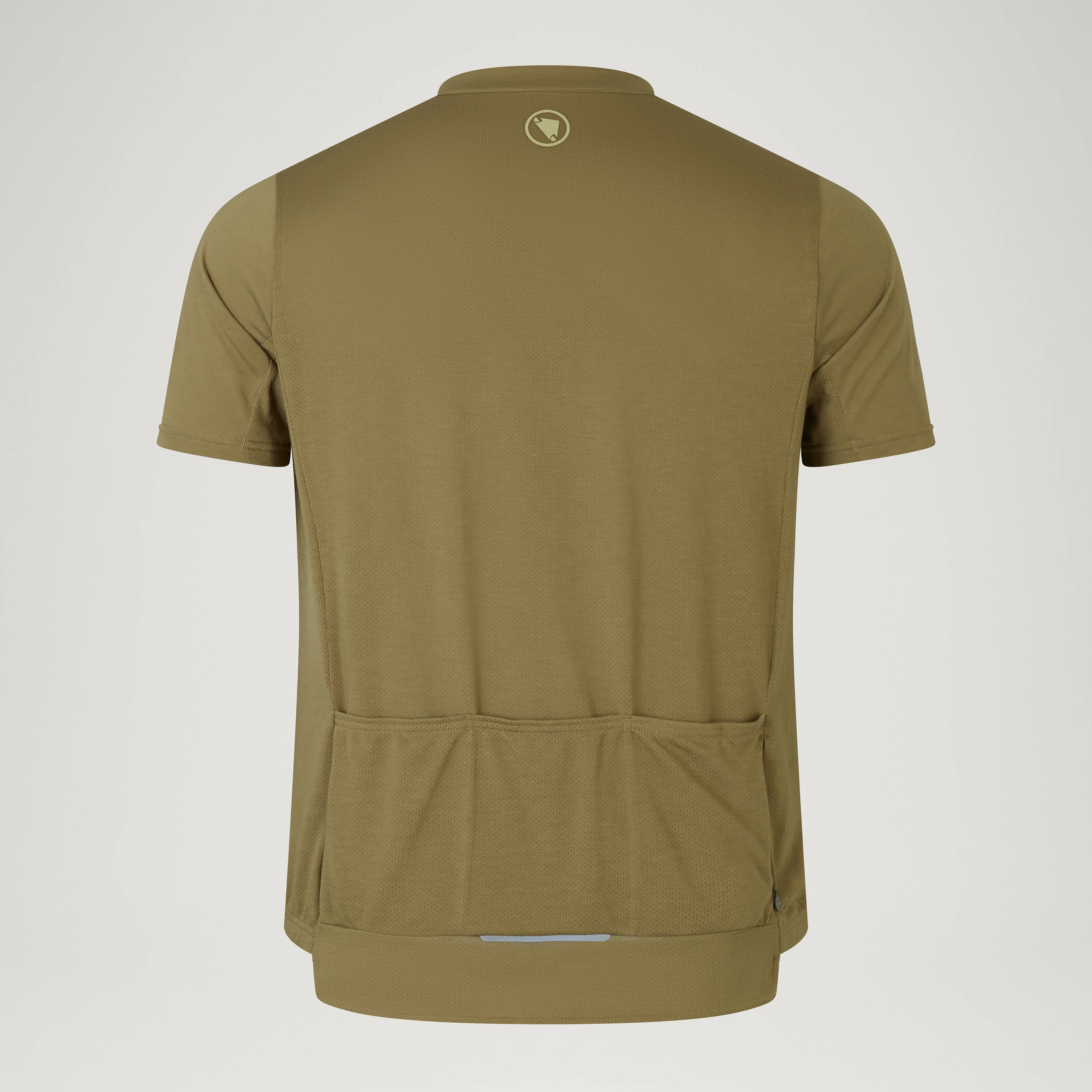 Men's Loop S/S Zipped Jersey - Tweed Green