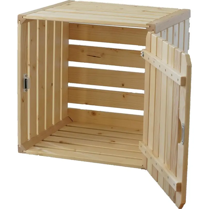 Aufbewahrungsbox Holzharasse Hirsch