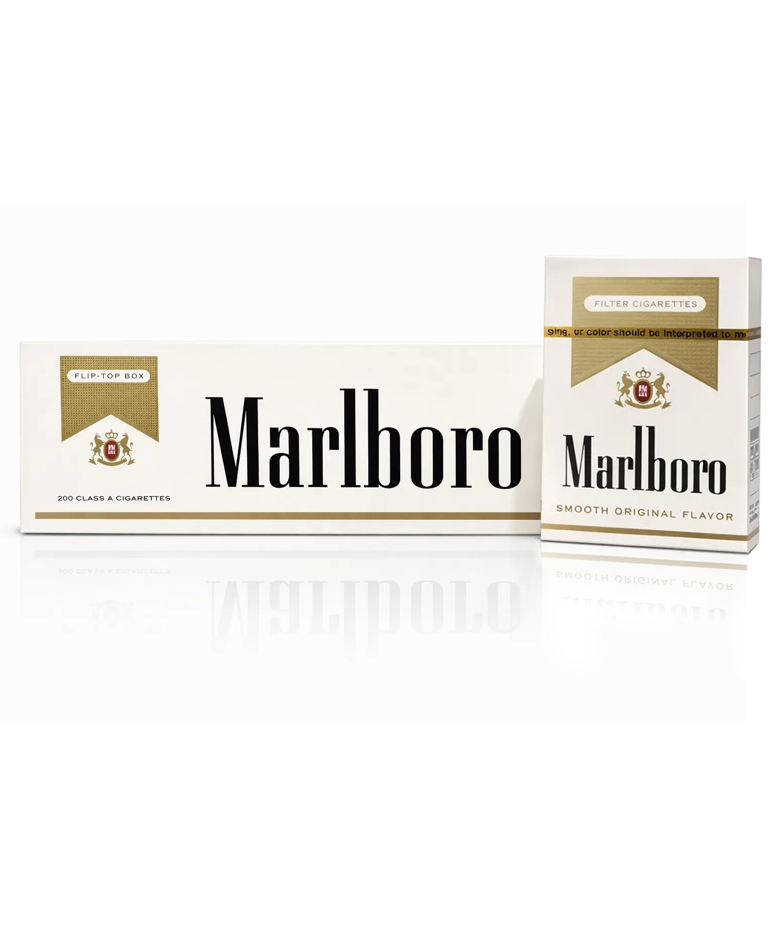Marlboro (Hard White) Gold American Edition