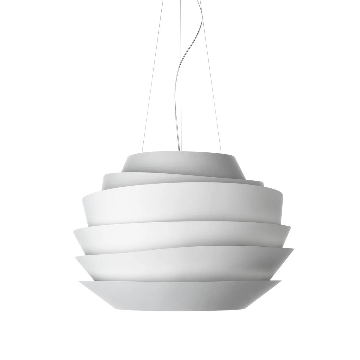 Foscarini - Le Soleil Pendelleuchte LED, weiß (dimmbar)